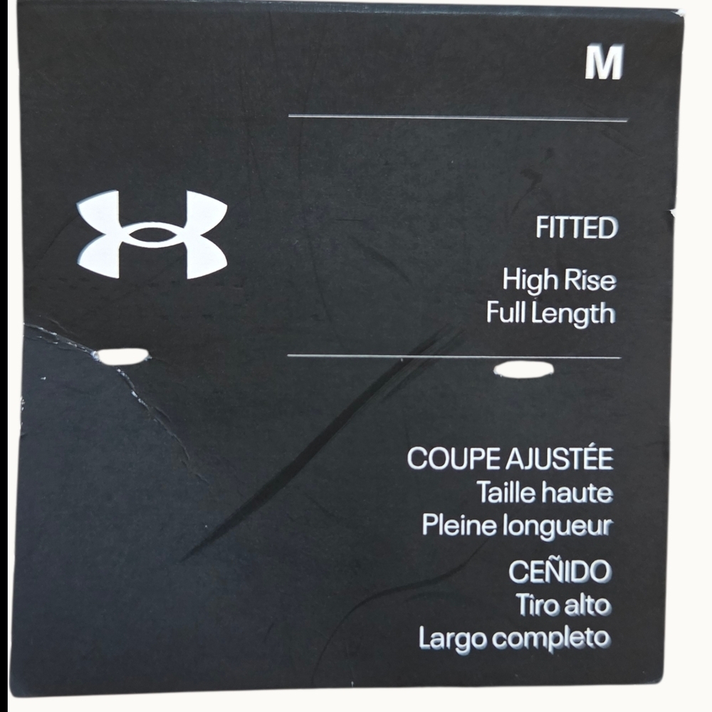NWT Under Armour Meridian High-Rise Full Length Leggings | Floral Print - Picture 4 of 8